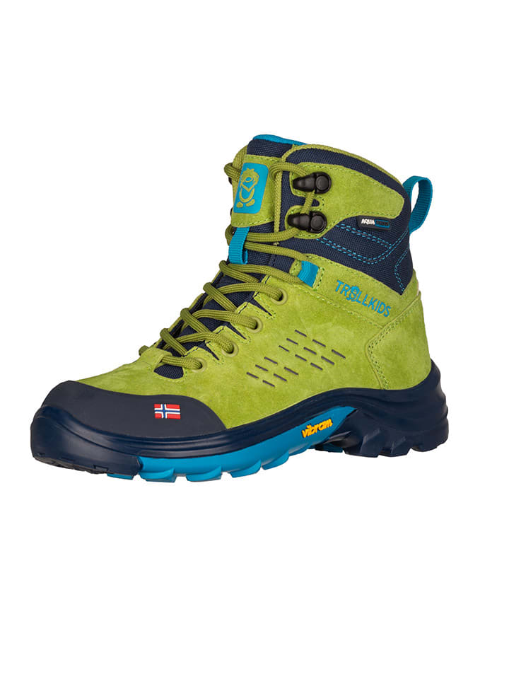 Trollkids Leder-Wanderschuhe 