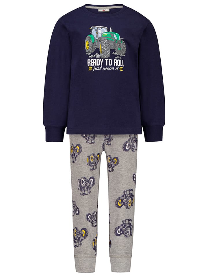 Salt and Pepper Pyjama in Dunkelblau/ Grau günstig kaufen