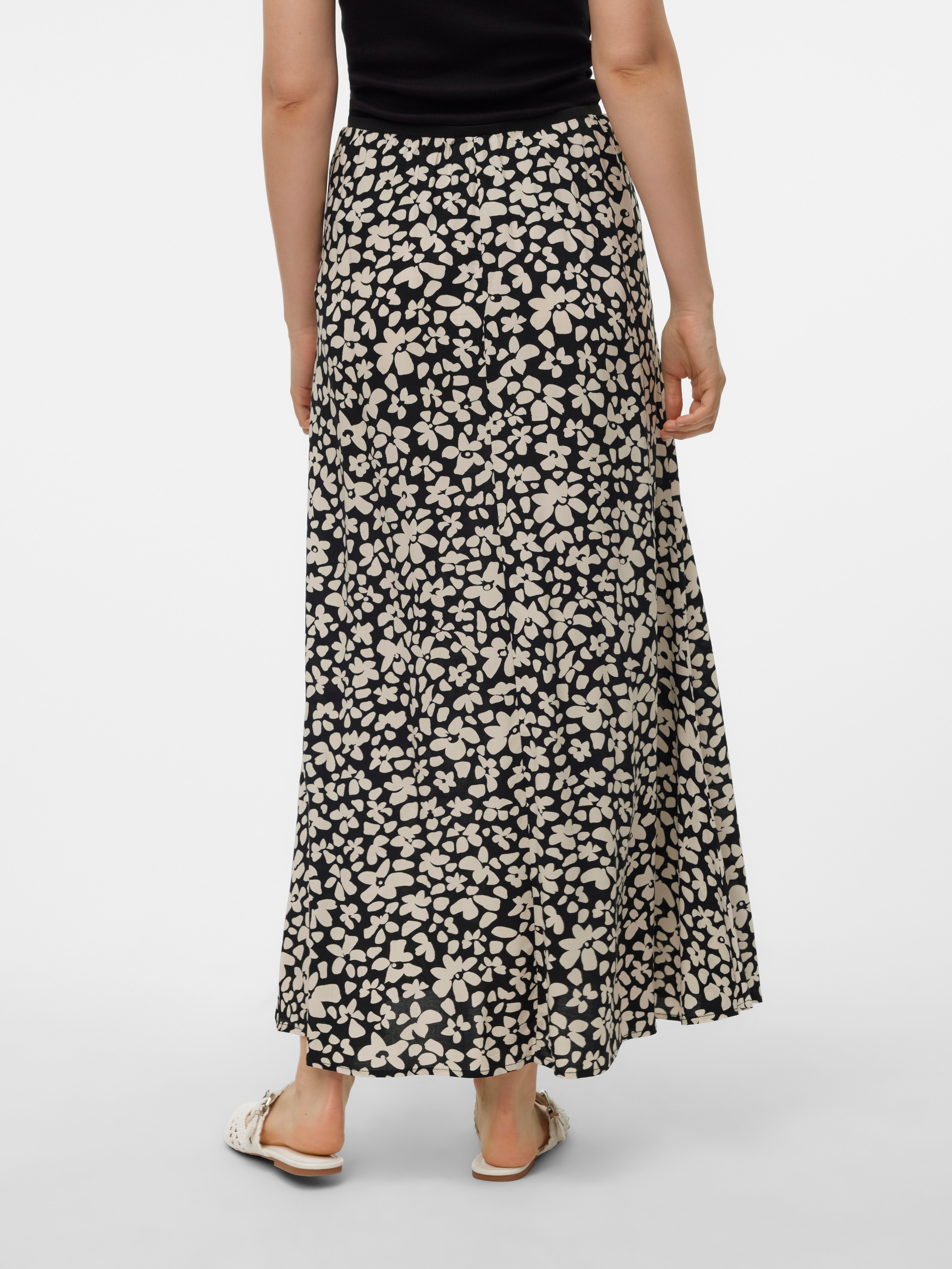 VMALBA Mittlere Taille Langer Rock