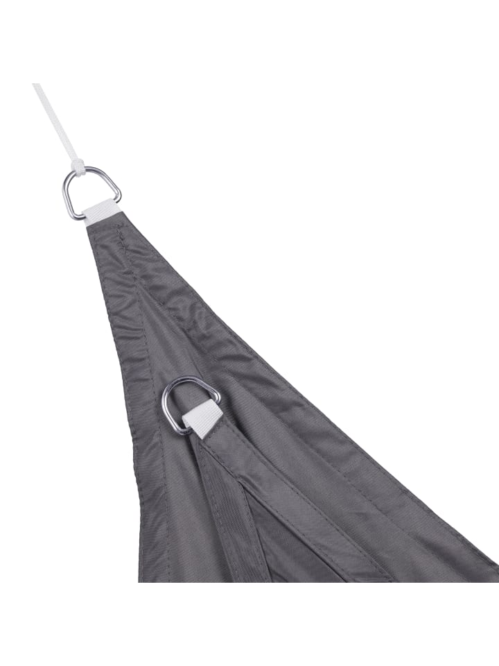 relaxdays Sonnensegel in Grau - (B)400 x (T)400 cm günstig kaufen onesize