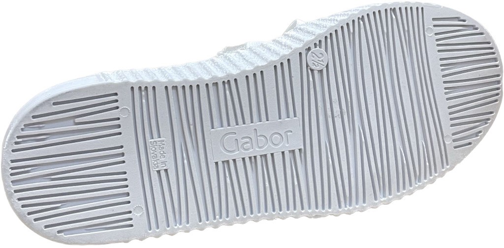 GABOR Sportliche Slipper weiss