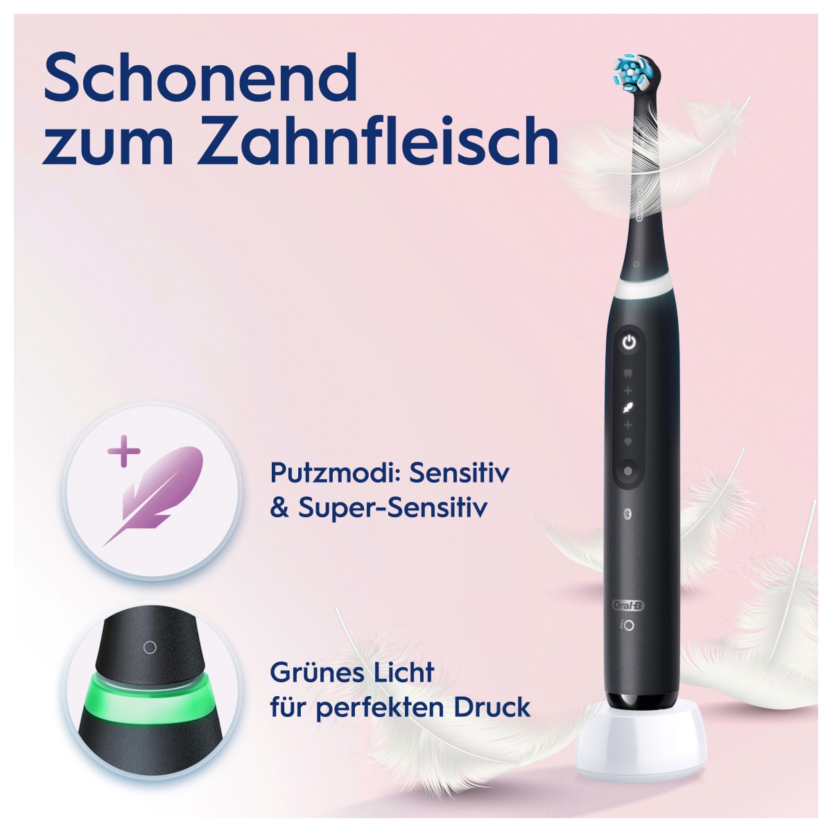 Elektrische Zahnbürste iO Series 5 Quite White, 1 St