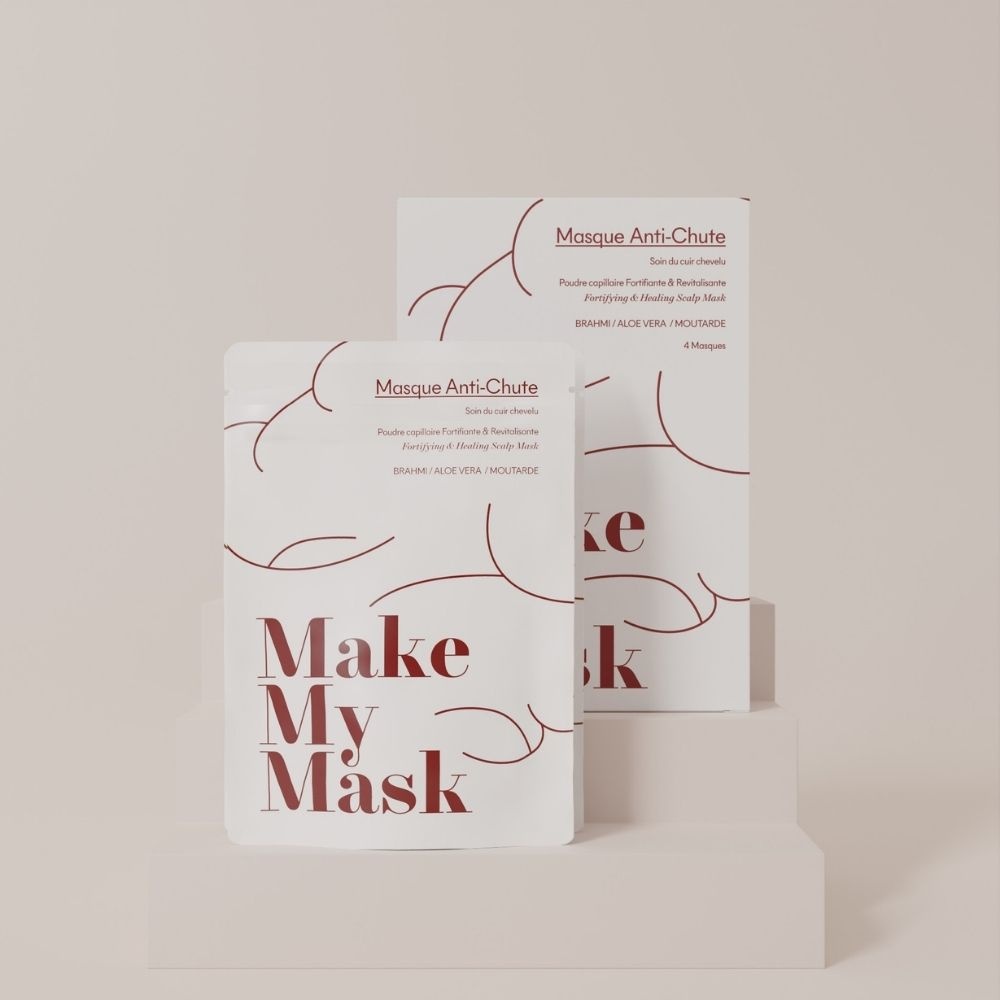 makemymask Masque Anti-Chute - pack de 4 masques Masque capillaire