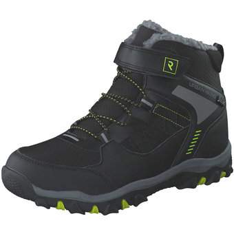 Run Lifewear Klett Boots in schwarz