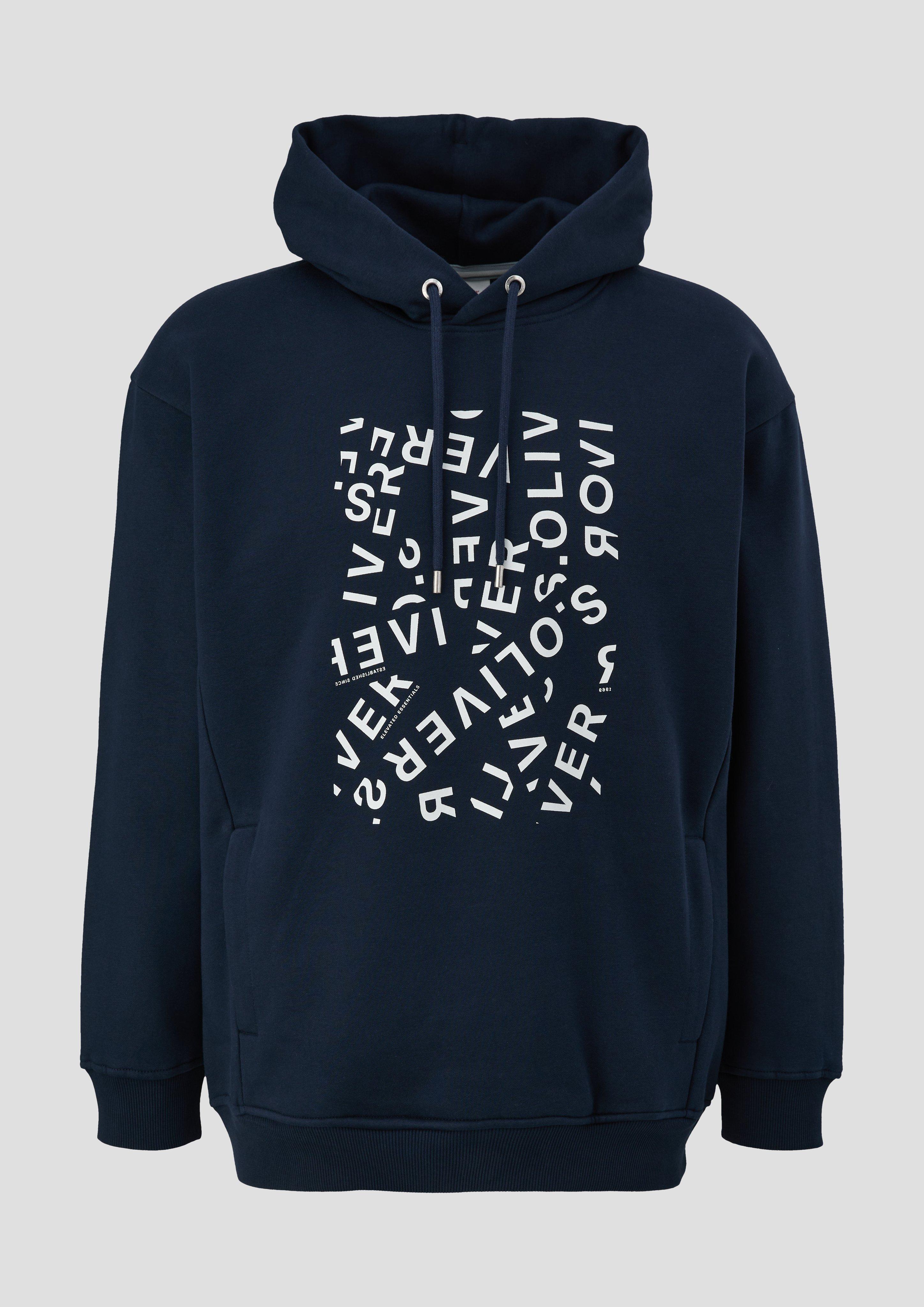 Kapuzensweater mit Frontprint  2138658-59D3