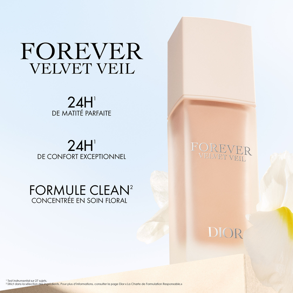 DIOR Dior Forever Velvet Veil Primer Base de teint mate floutante - tenue etconfort 24 h