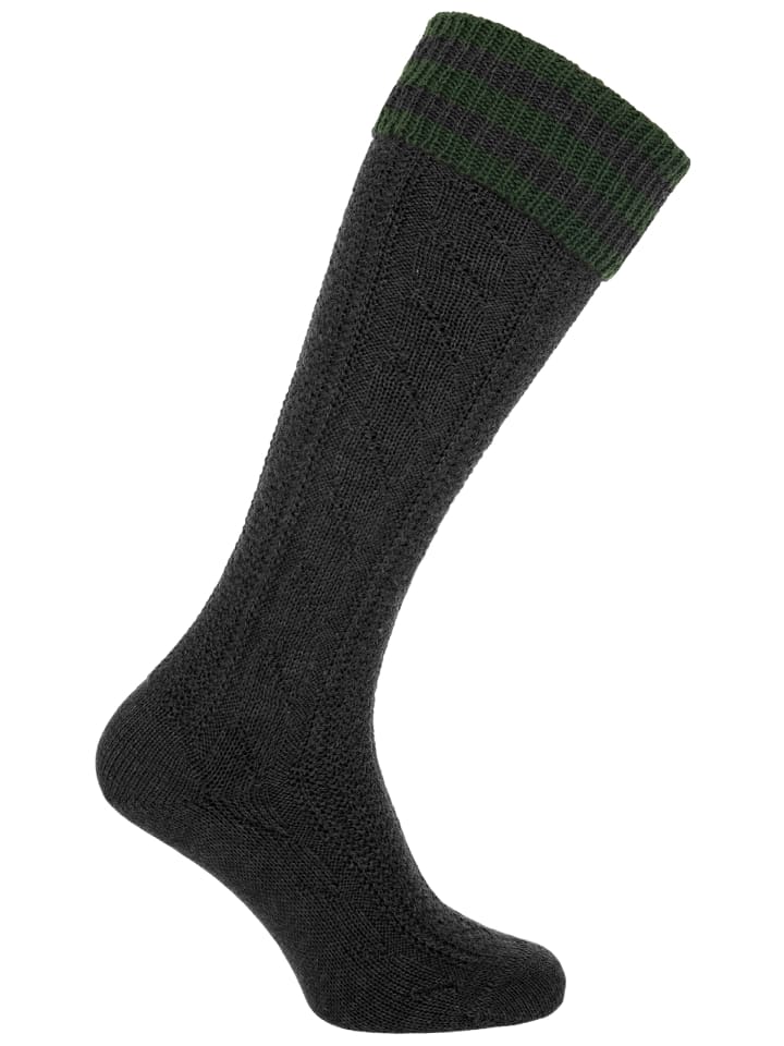 Lusana Kniestrümpfe L8995R-219 in anthrazit günstig kaufen