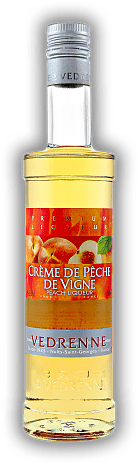 Vedrenne Creme de Peche de Vigne Vedrenne Creme de Peche de Vigne  0,5	 Liter - Vol 15%