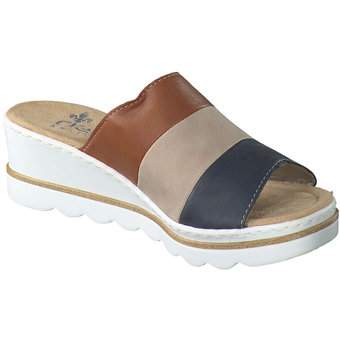 Rieker Pantolette in bunt