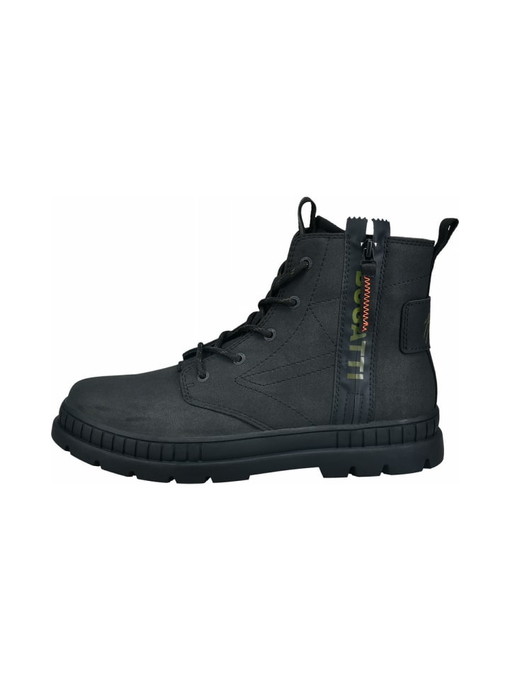 Bugatti Schnürstiefel in schwarz günstig kaufen