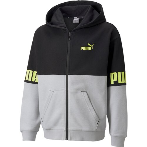 KINDER SWEATSHIRT PUMA POWER FULL-ZIP HOODIE