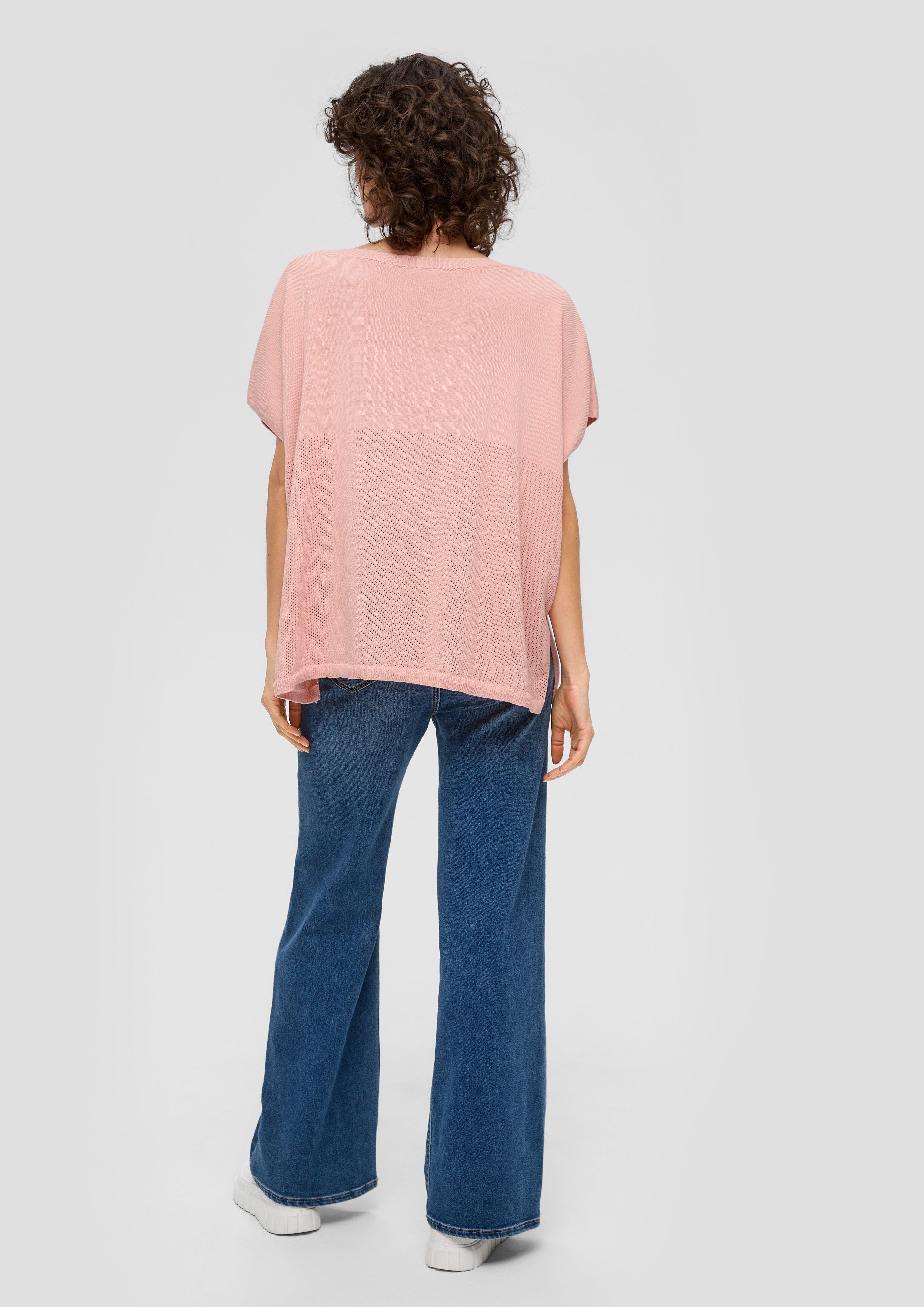 Poncho aus Viskosemix  2144495-4258