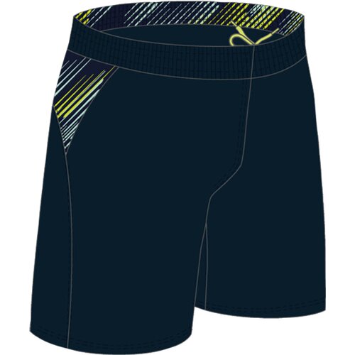 HERREN BADESHORTS SPORT PNL 16 WSHT AM NAVY/GRN