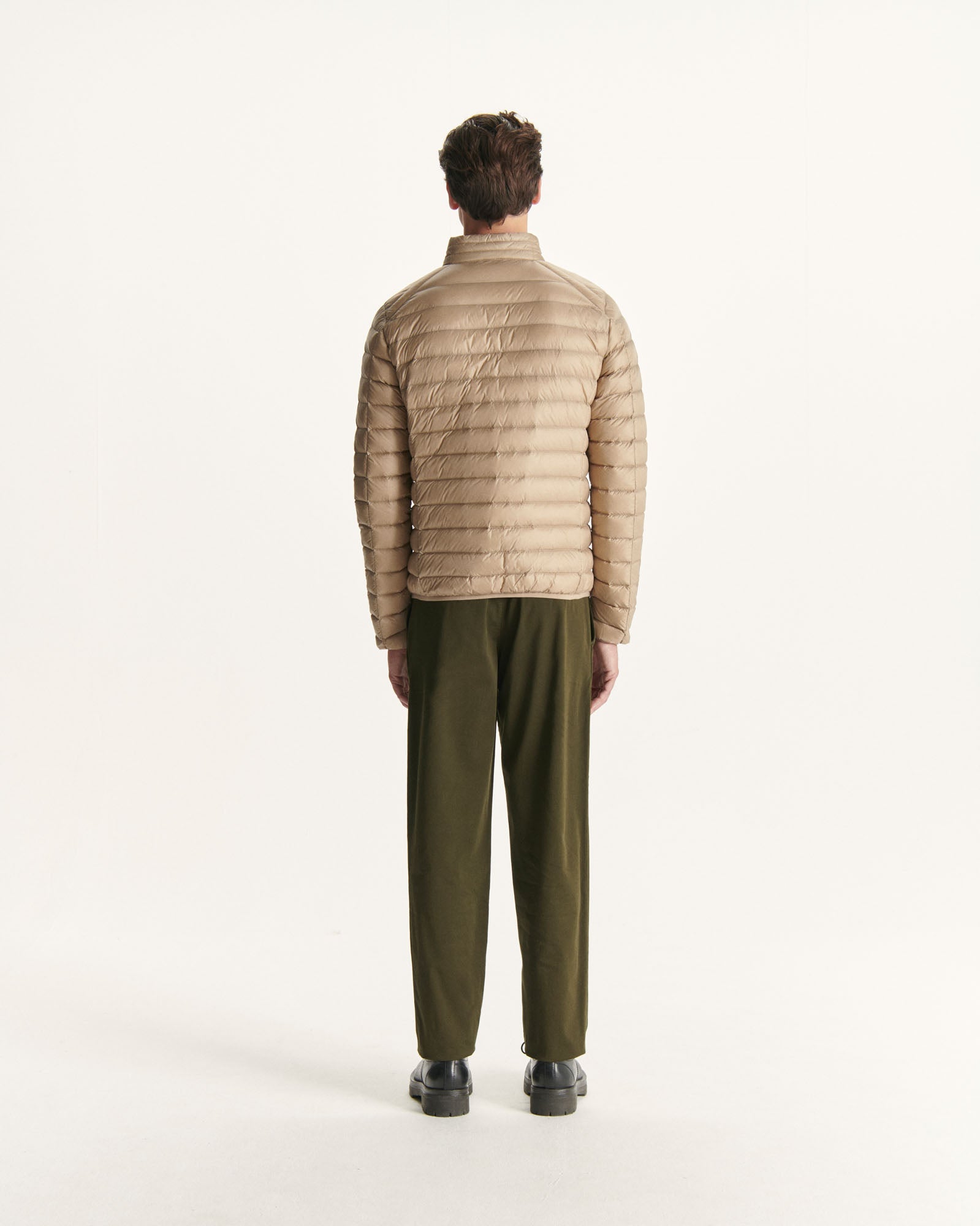 Doudoune légère Beige Mat