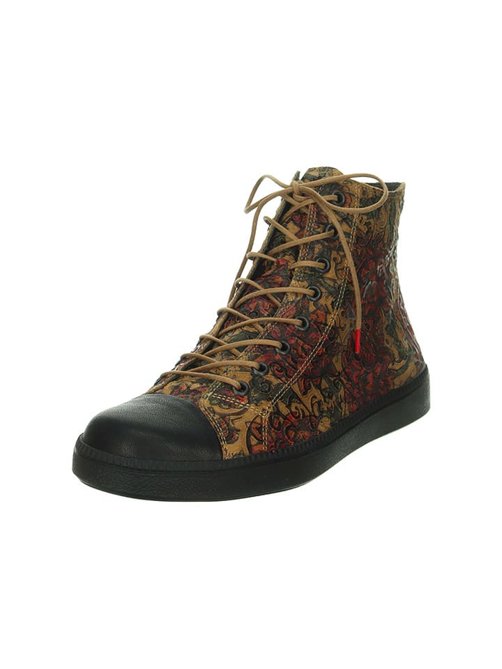 Think! Leder-Boots in Bunt günstig kaufen