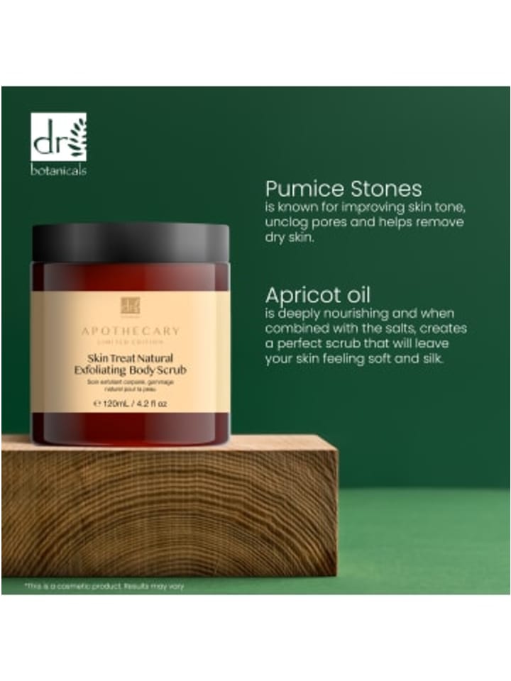 Dr Botanicals Skin Treat Natural Exfoliating Body Scrub 120ml günstig kaufen onesize