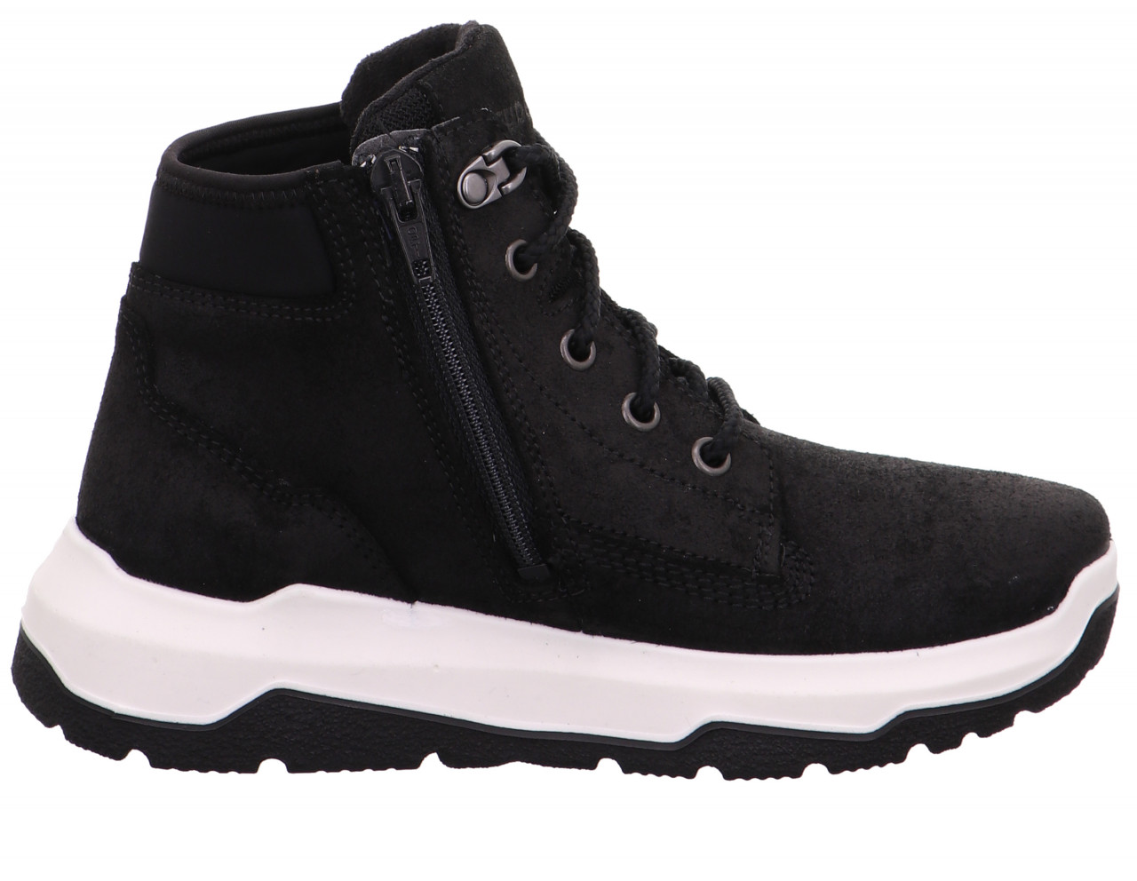 SPACE - Schwarz Boots mit Reißverschluss
