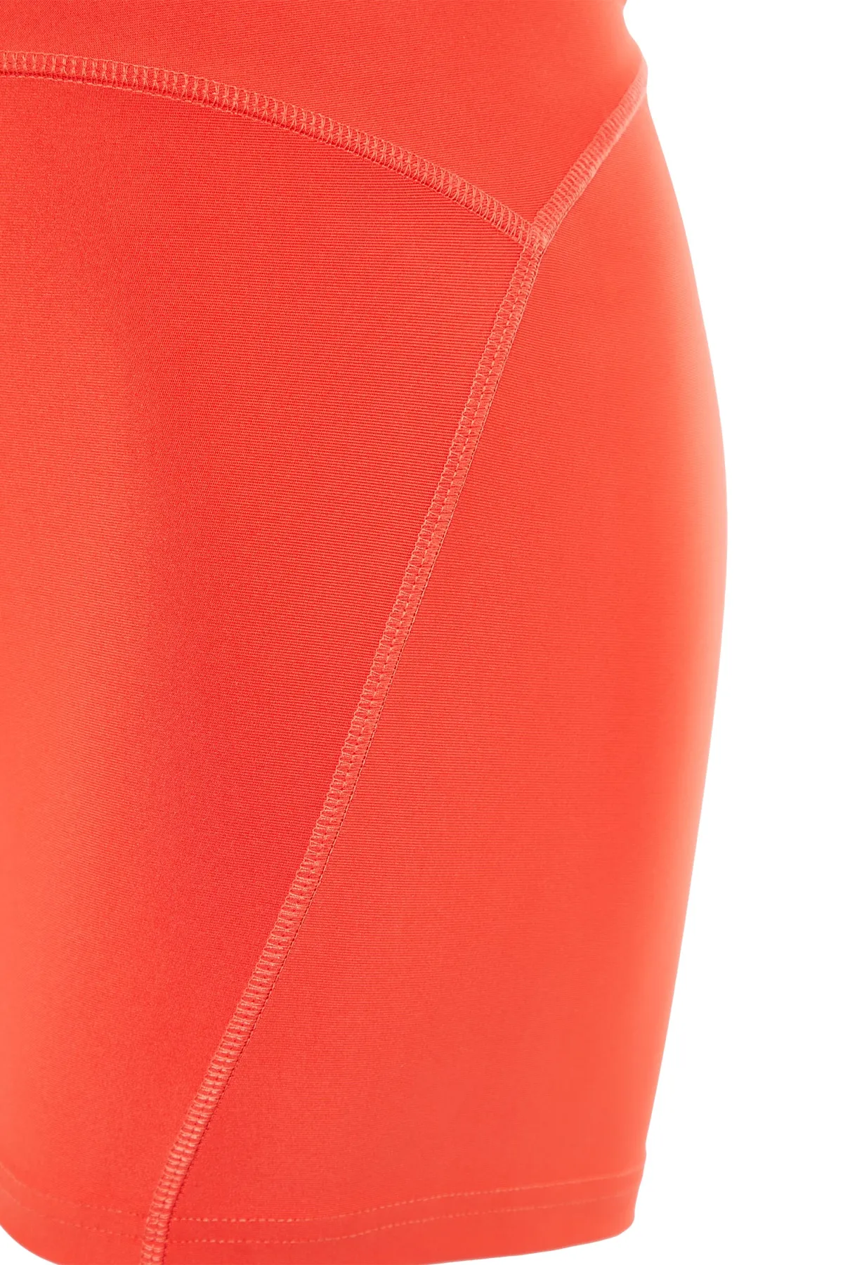 Trendyol Collection  Rote Restorer Strick-Sportshorts/kurze Leggings TWOSS21SR0545