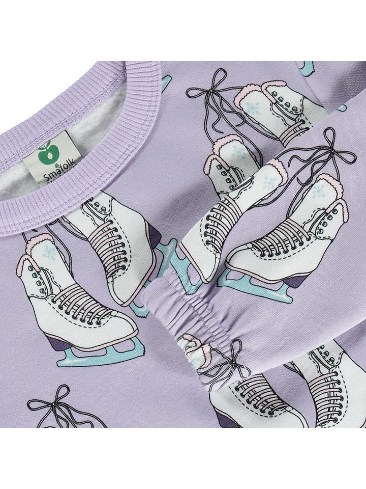 Småfolk Sweatshirt in Lila günstig kaufen