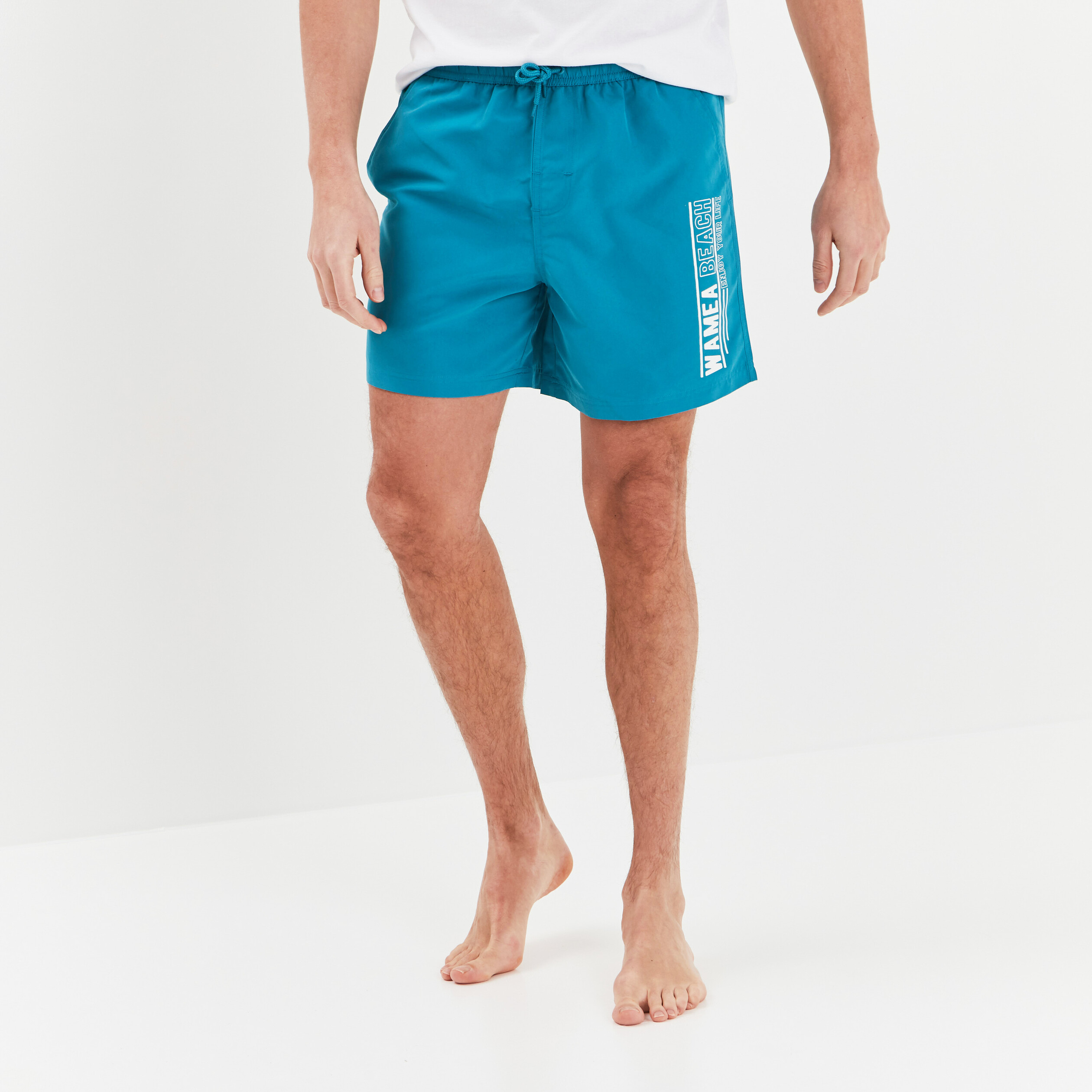 Short de bain blanc homme | La Halle