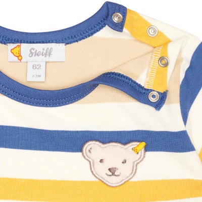 Set Hose + T-Shirt kurzarm, mittelblau für Jungs