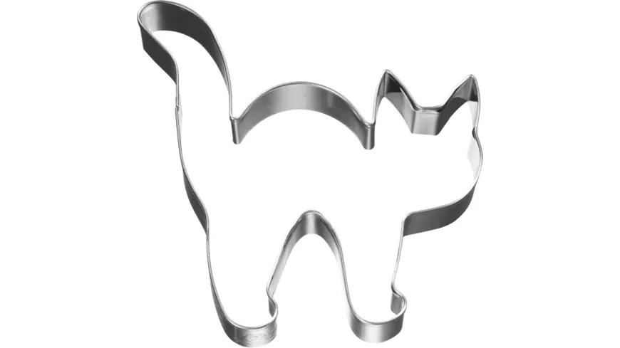 RBV BIRKMANN Ausstechform Halloween Katze 8,5cm