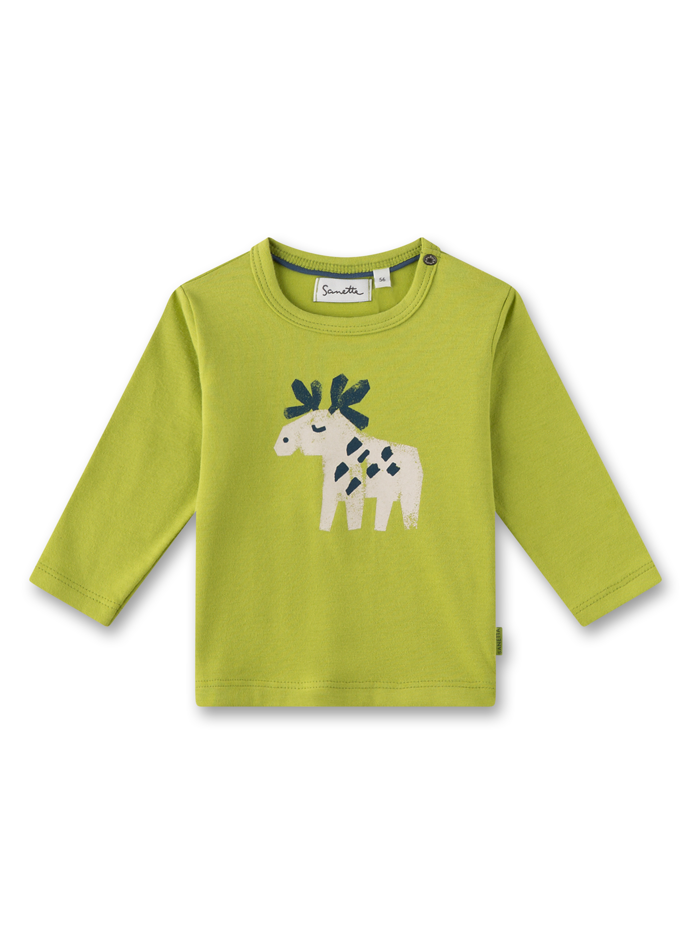 Jungen-Langarmshirt Gelb