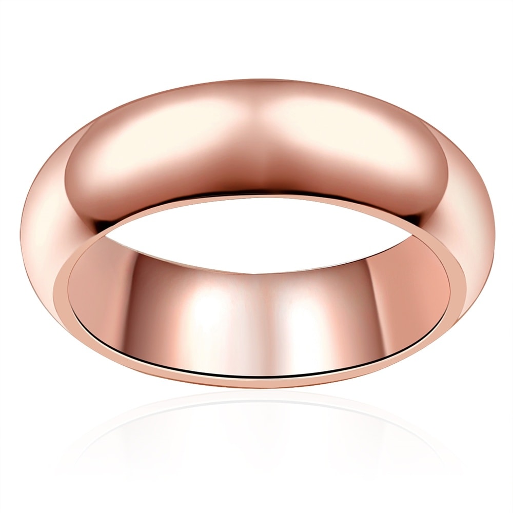 EASTSIDE Bague en acier inoxydé Acier inoxydable en Or rose Bague