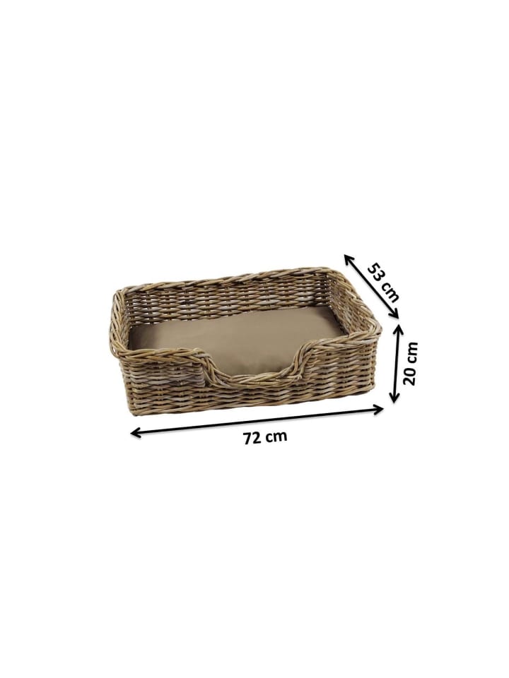 kobolo Hundekorb PUPPY72 in Braun günstig kaufen onesize