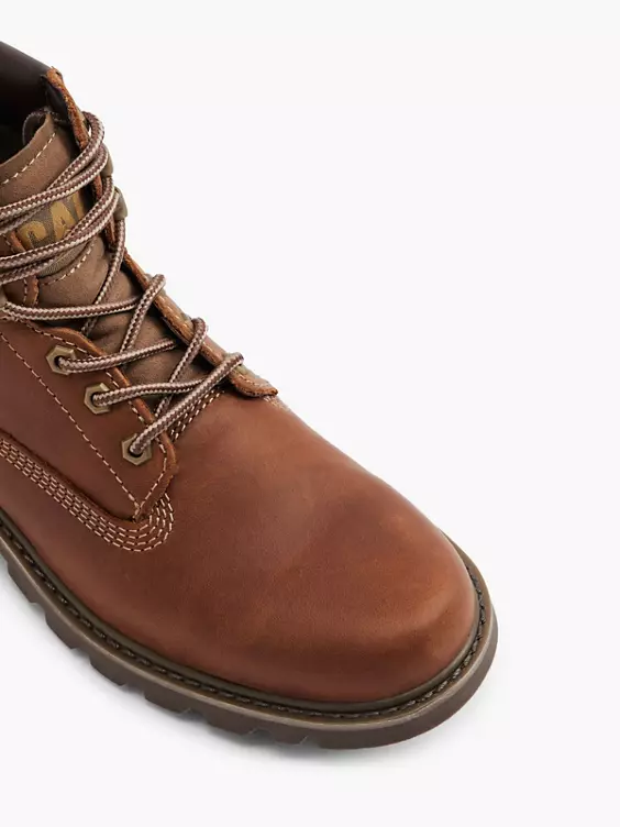 Caterpillar Leder Schnürboots