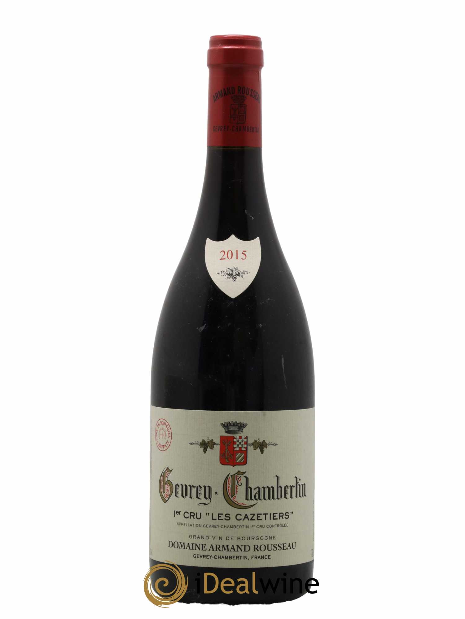 Gevrey-Chambertin 1er Cru Les Cazetiers Armand Rousseau (Domaine)  2015 - Lot de 1 Bouteille
