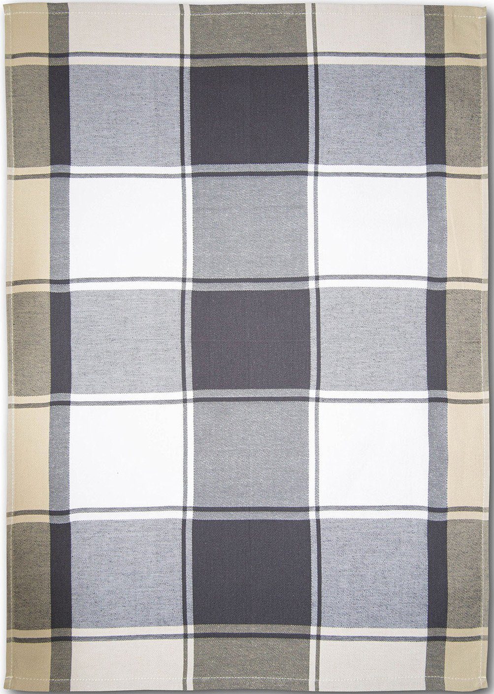 Dyckhoff Geschirrtuch KARO, (Set, 6-tlg), mit drei verschiedenen Motiven