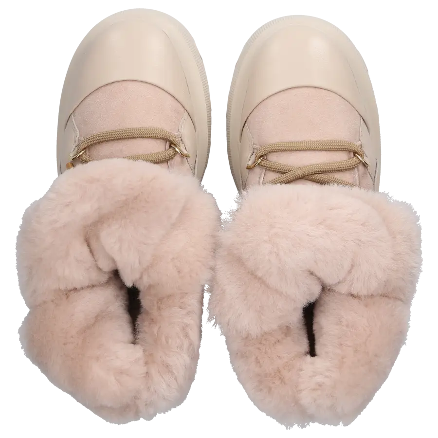 INUIKII - Stiefeletten 70202 gefüttert - beige