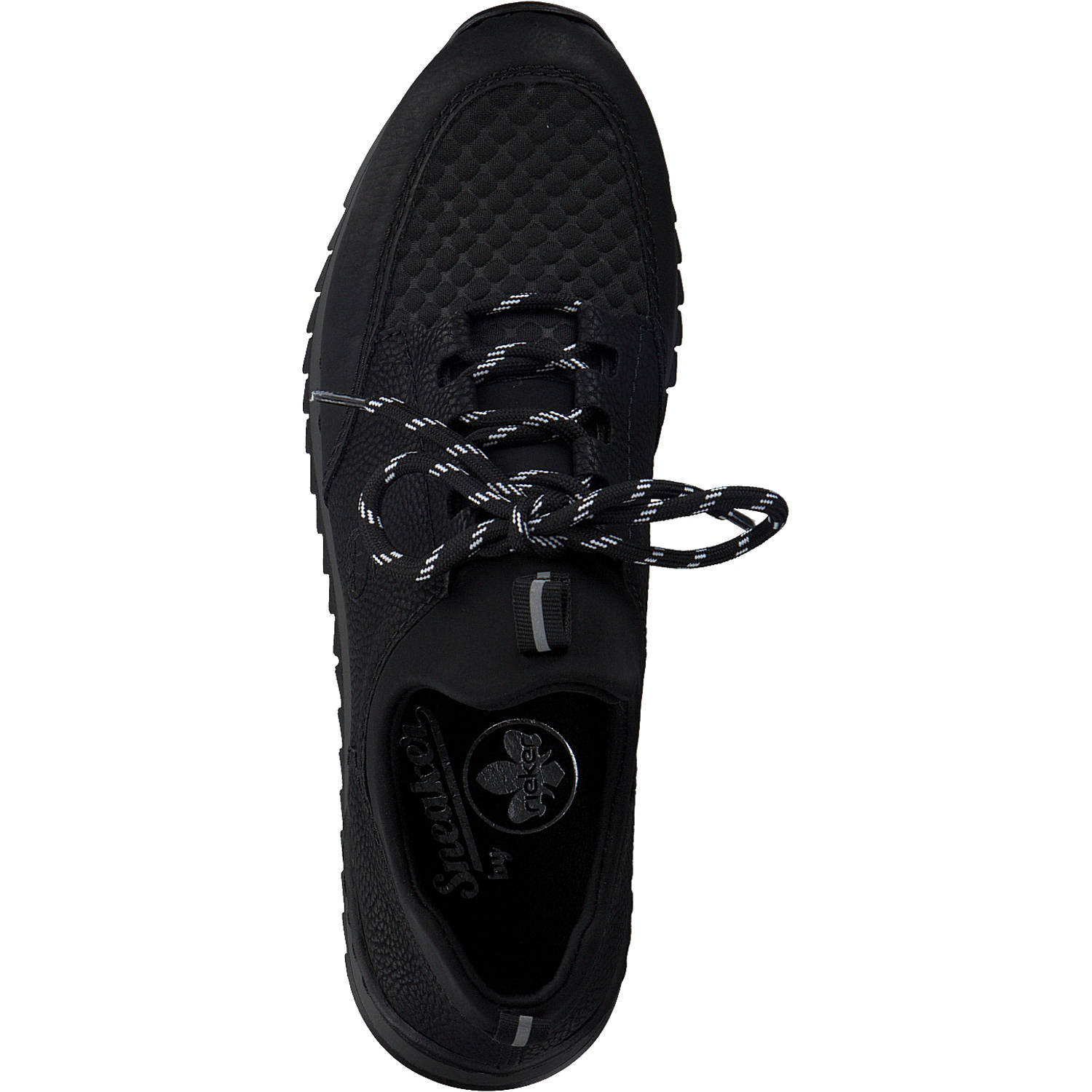 Rieker M3682, Sneakers Low, Damen, schwarz