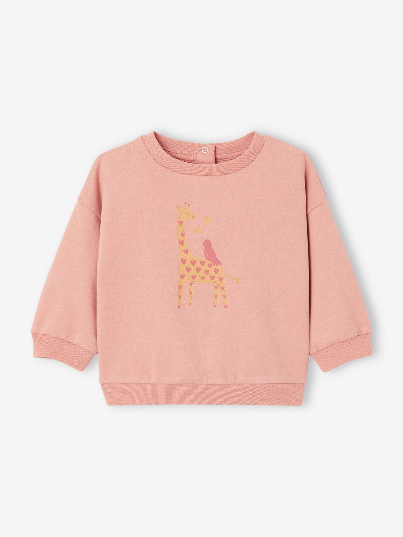 Vertbaudet Baby Sweatshirt BASIC Oeko-Tex - hellgelb