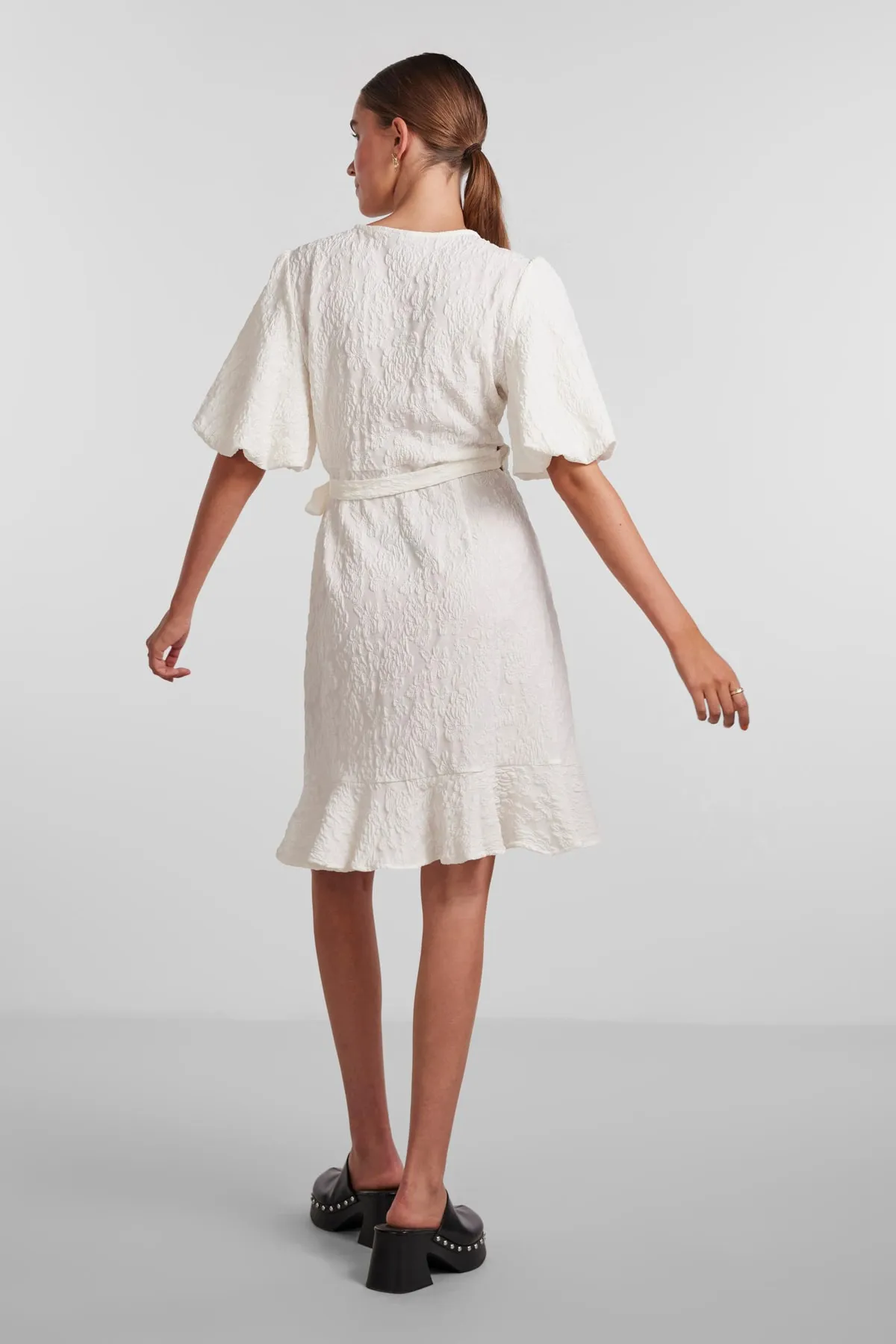 PIECES  Bluse - Weiß - Regular Fit