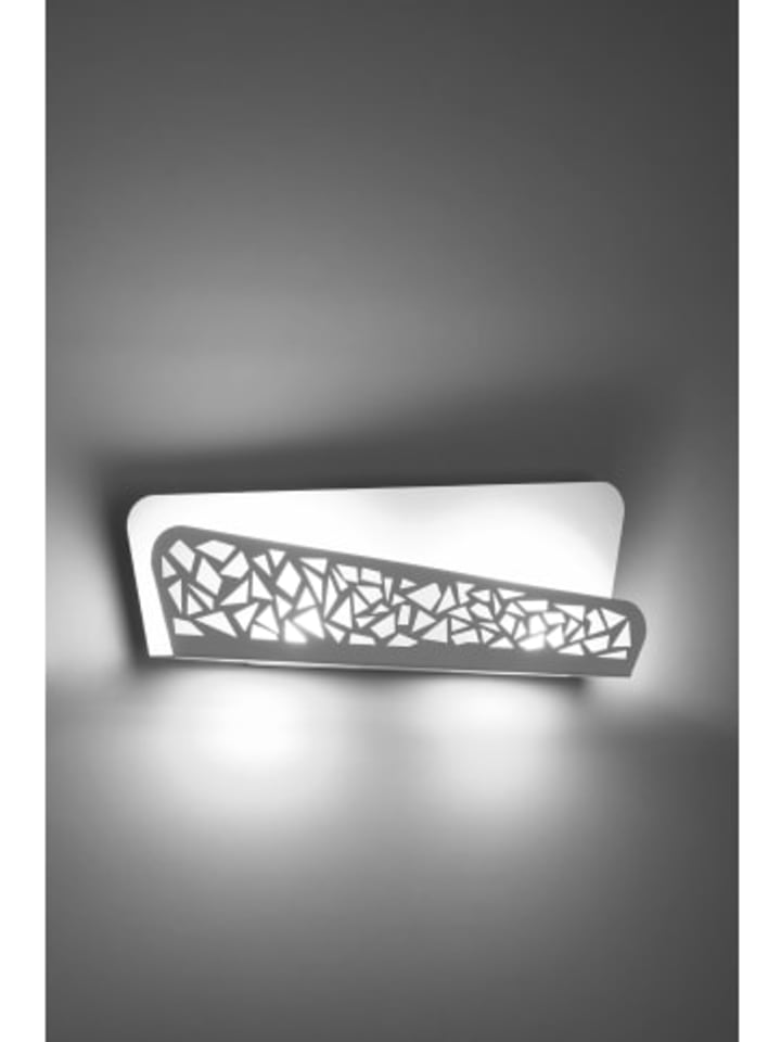 Nice Lamps Wandleuchte PALNA in weiss H 15cm günstig kaufen onesize