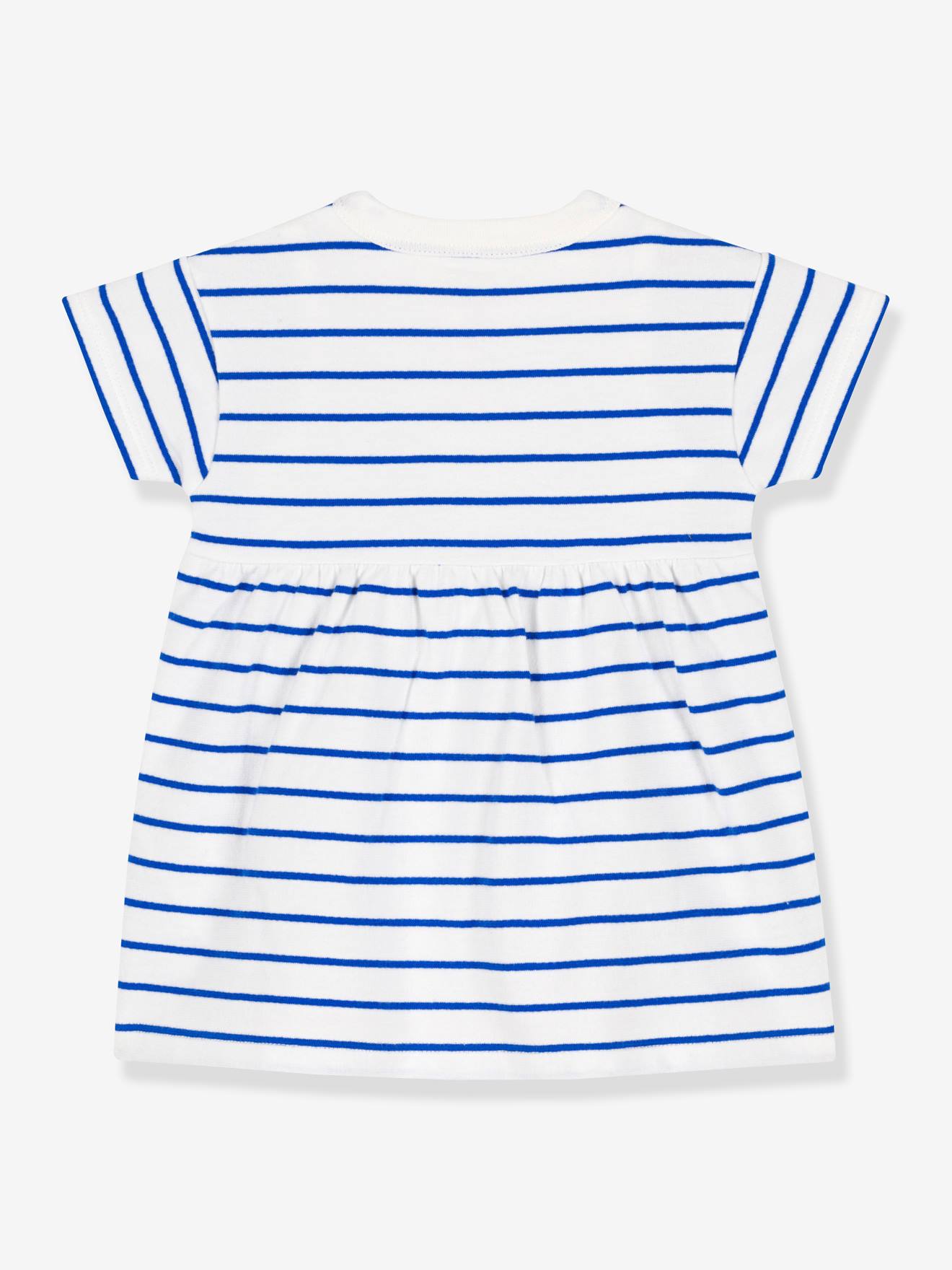 Petit Bateau Baby Body-Kleid PETIT BATEAU - weiß