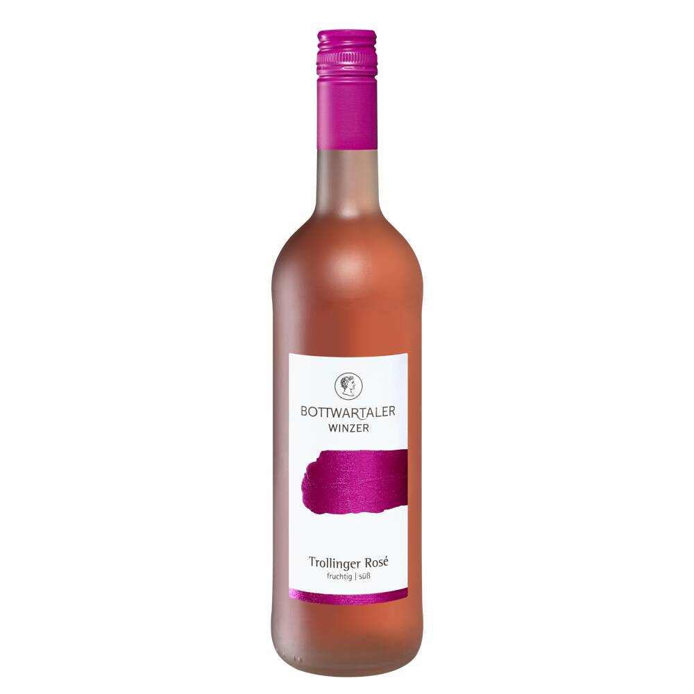 Bottwartaler Winzer Kupfer Trollinger Rosè fruchtig süß 2022