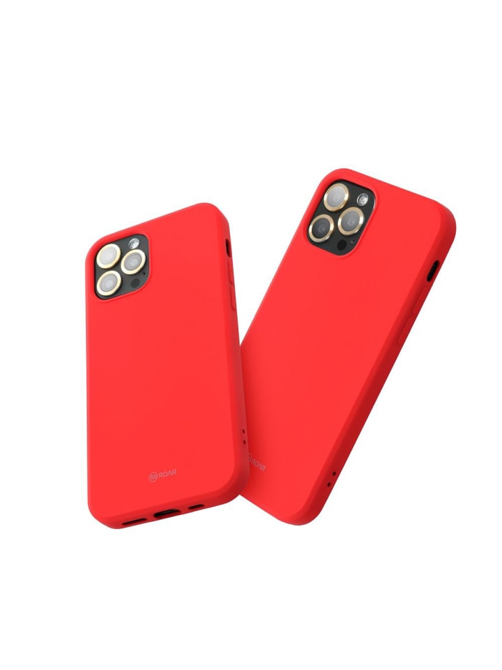 COFI 1453 Bumper Handyhülle Case weiche Silikonhülle kompatibel mit in Rot günstig kaufen S