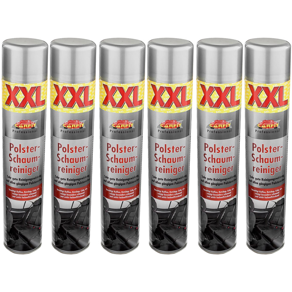 Carfit Professional XXL Polsterschaumreiniger 6er Set