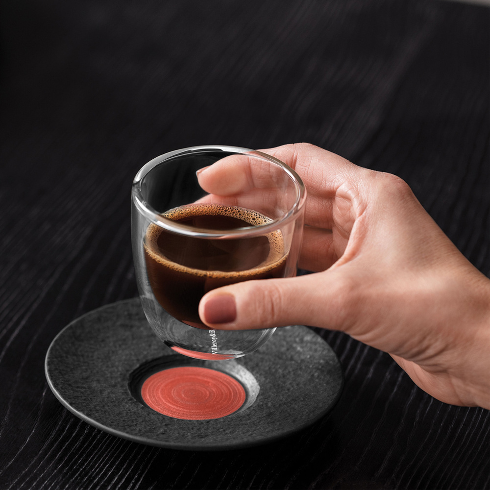 Villeroy & Boch Soucoupe tasse café au lait Manufacture Rock Glow Tasse