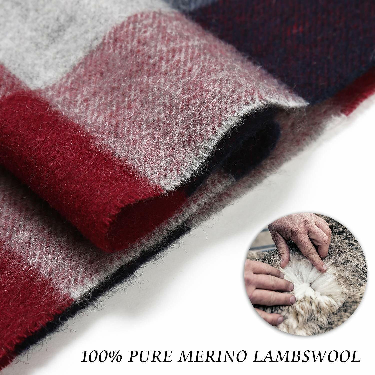 i + k Wollschal Premium Merino-Wollschal-Tuch in Geschenkbox - Unisex 30x180cm, (Geschenk-Set, 1x Schal in edler Geschenkverpackung), Weich, warm und vielseitig für jeden Anlass, in Geschenkbox.