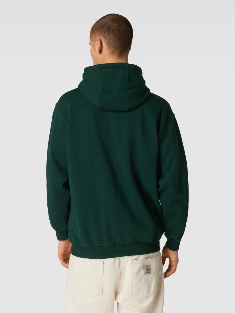 Hoodie mit Känguru-Tasche Modell 'Balboa' in grün