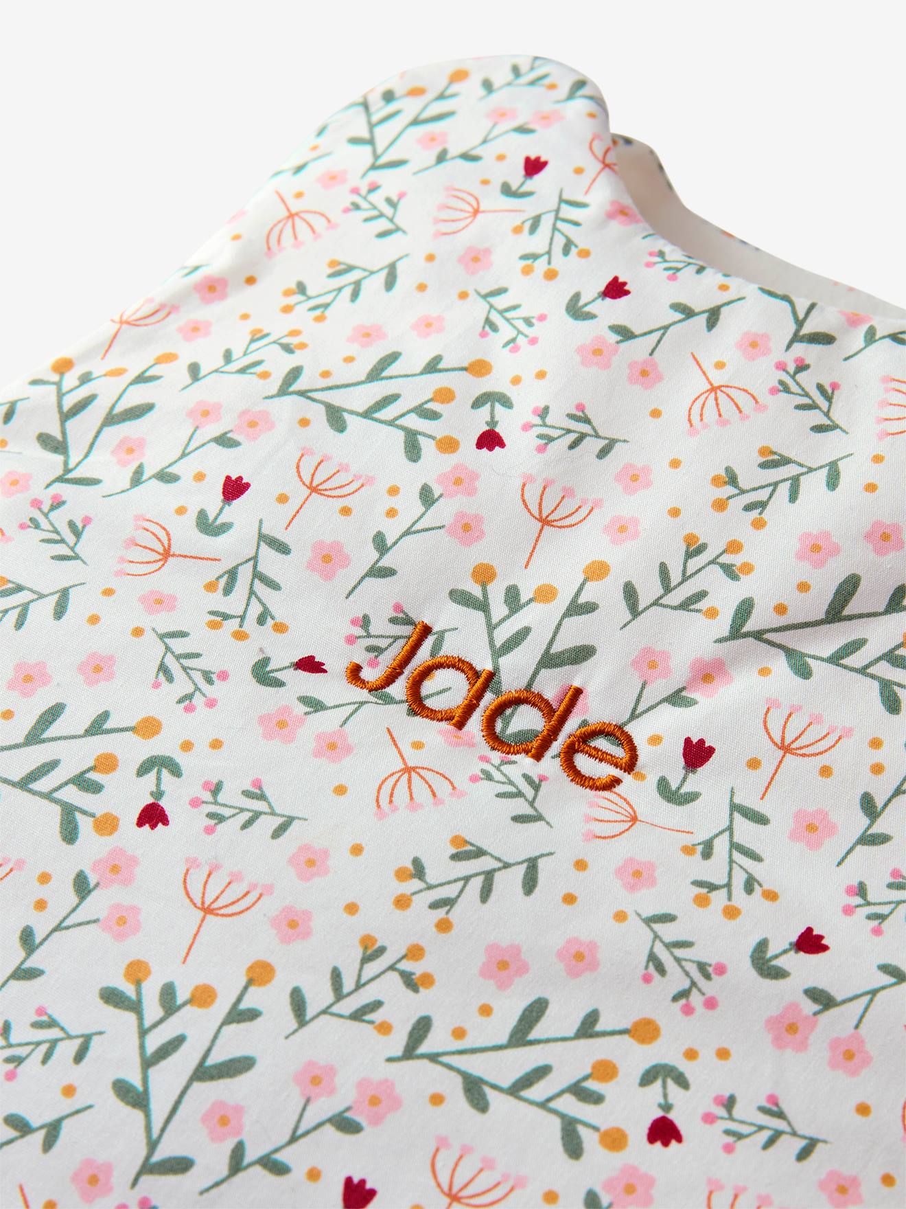 Vertbaudet Ärmelloser Baby Schlafsack BLUMENZAUBER personalisierbar Oeko-Tex - mehrfarbig