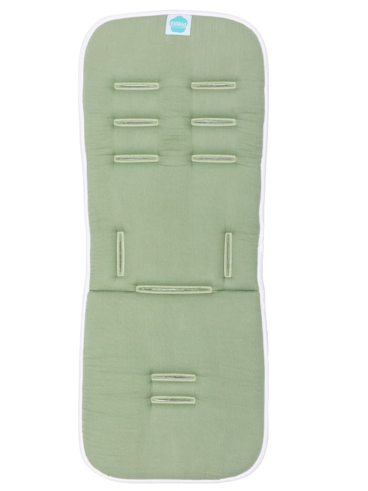 fillikid Sitzauflage Muslin 30x73 cm Exklusiv in Salbei günstig kaufen onesize