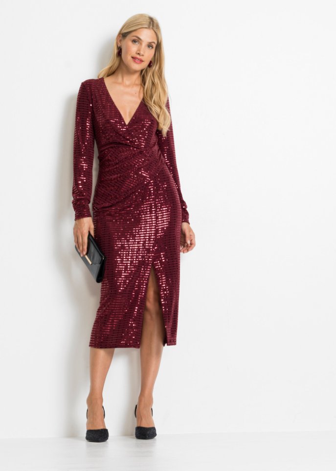 Kleid mit Pailletten