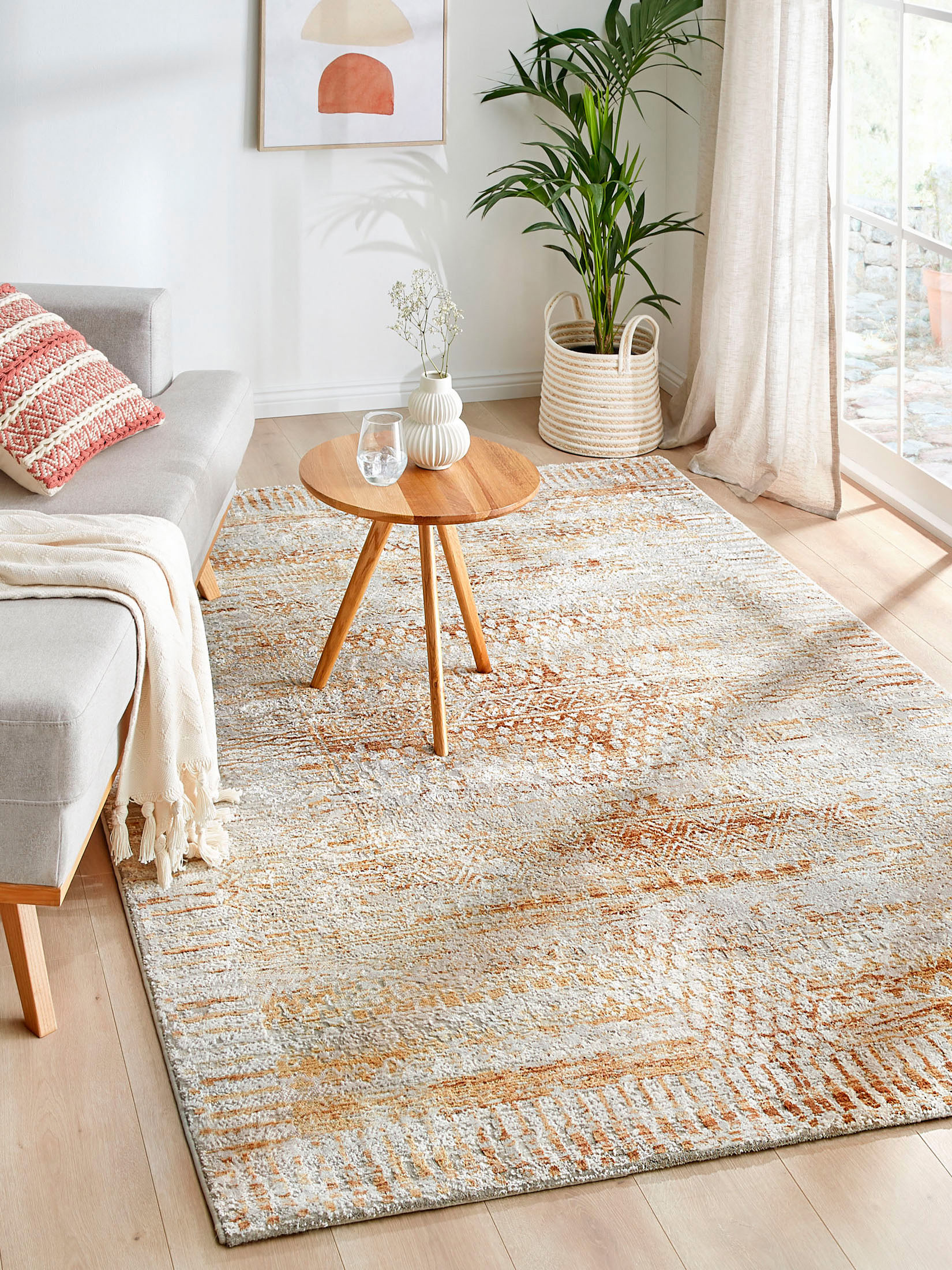 Cullen Vintage-Teppich, Gold