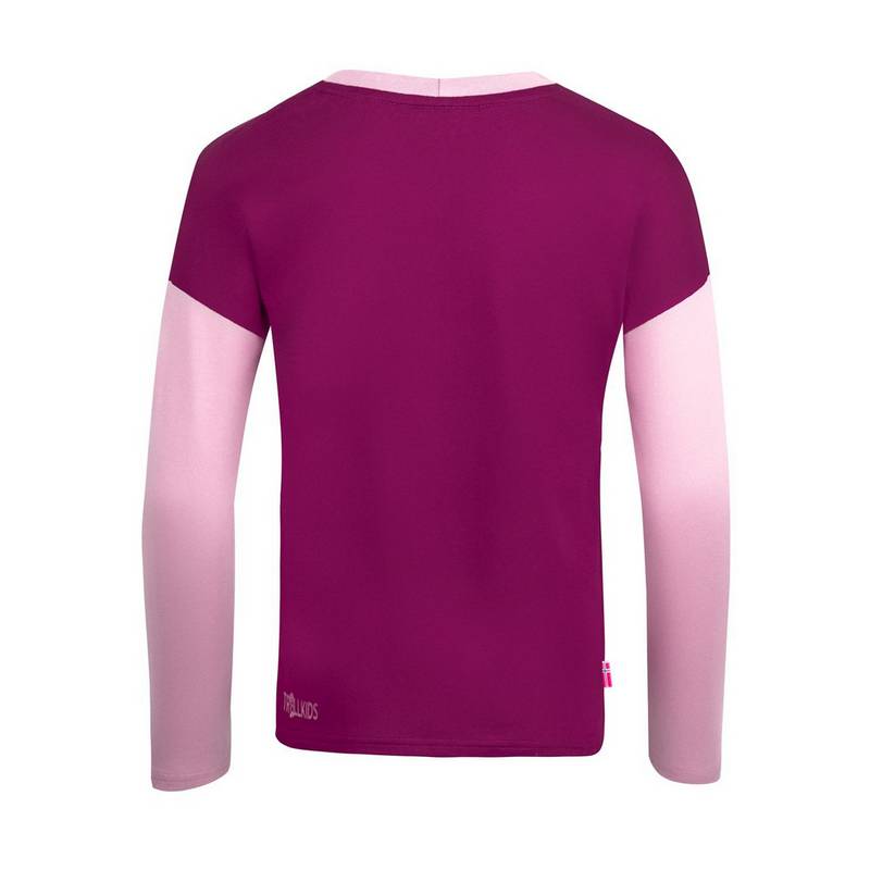Trollkids Preikestolen Longshirt Mädchen