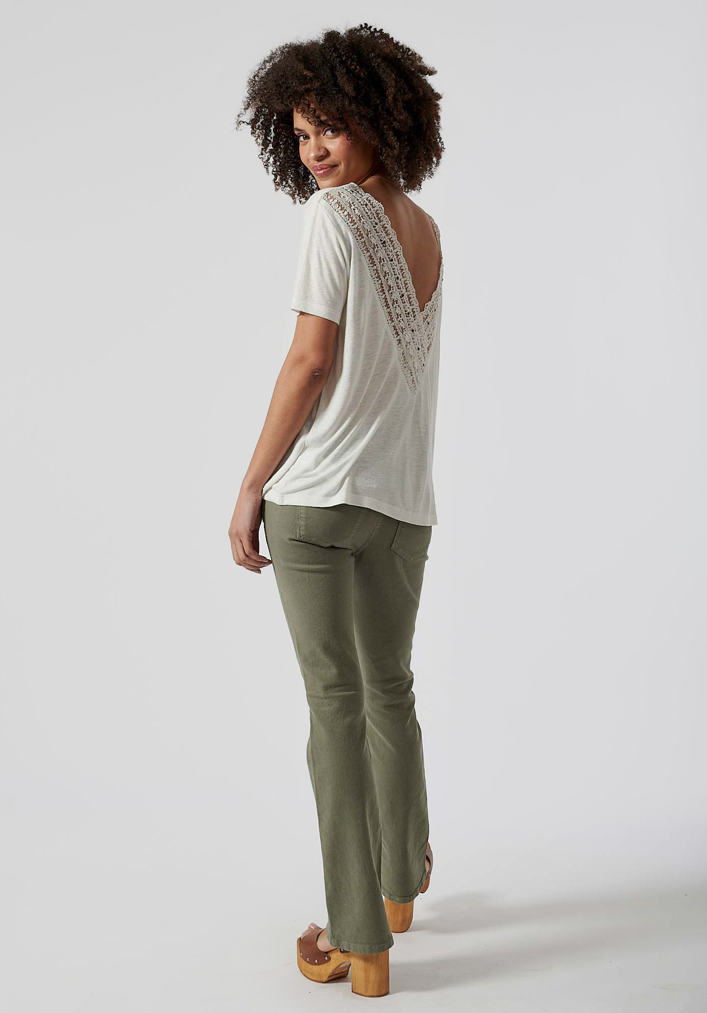 FILIP  T-shirt blanc femme